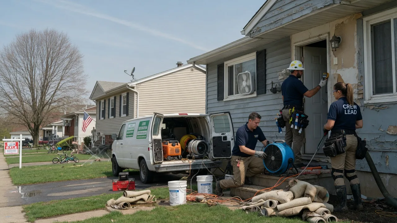 Flood Cleanup in Kasbeer, IL near me