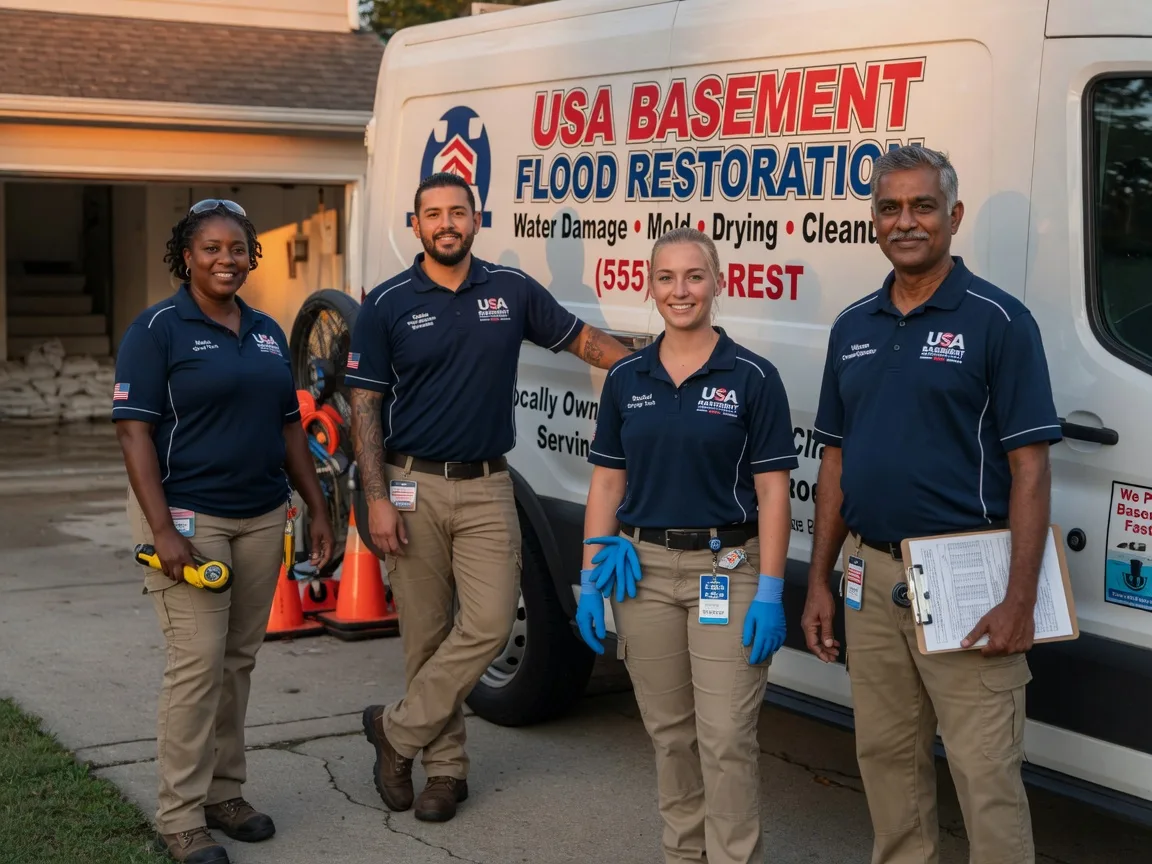 Basement Flood Cleanup company in Kasbeer, IL