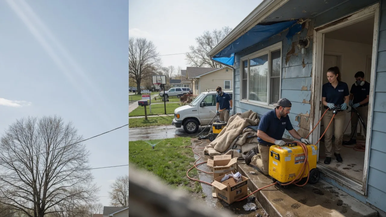Basement Flood Cleanup in Kasbeer, IL near me